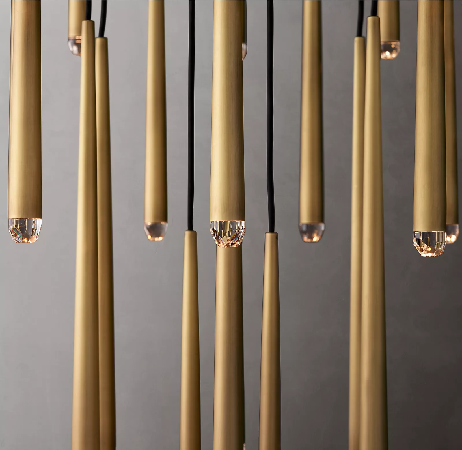 Aquitaines Contemporary Round Chandelier 48" Decorative Lighting