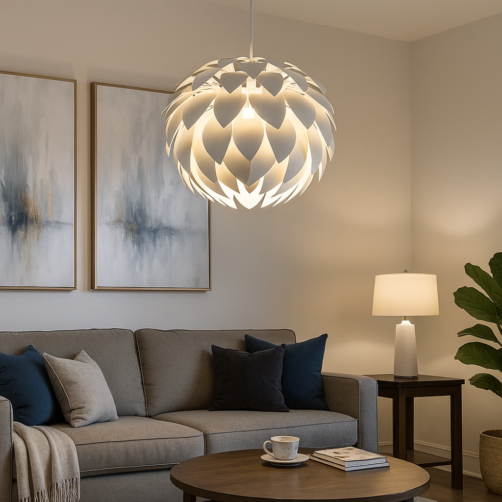Bloomora Floral Statement Chandelier