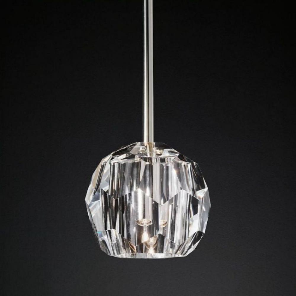 Boule De Cristal Clear Glass Rod Pendant Light Modern Decorative Lighting