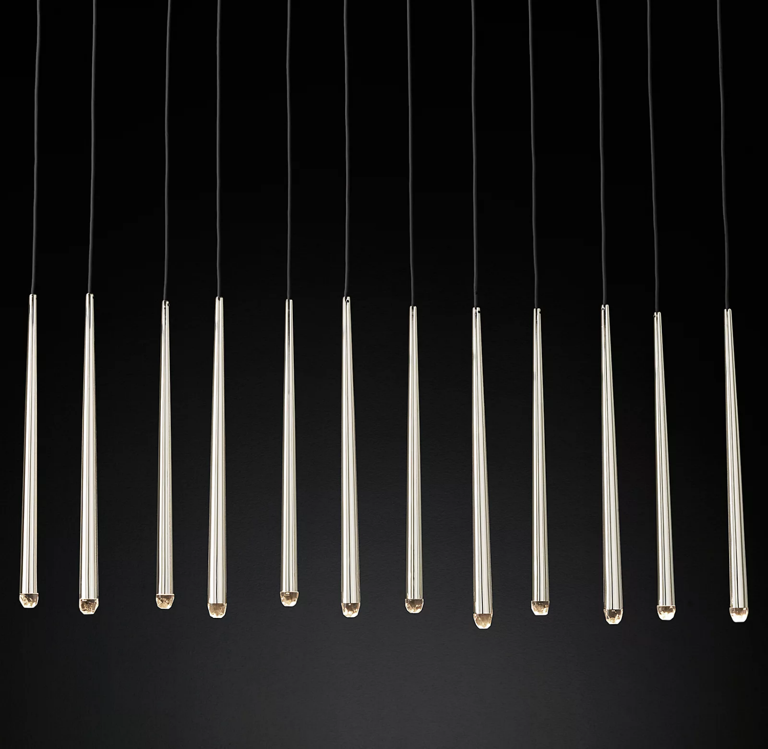 Aquitaines Linear Chandelier 60" Contemporary Decorative Ceiling Light