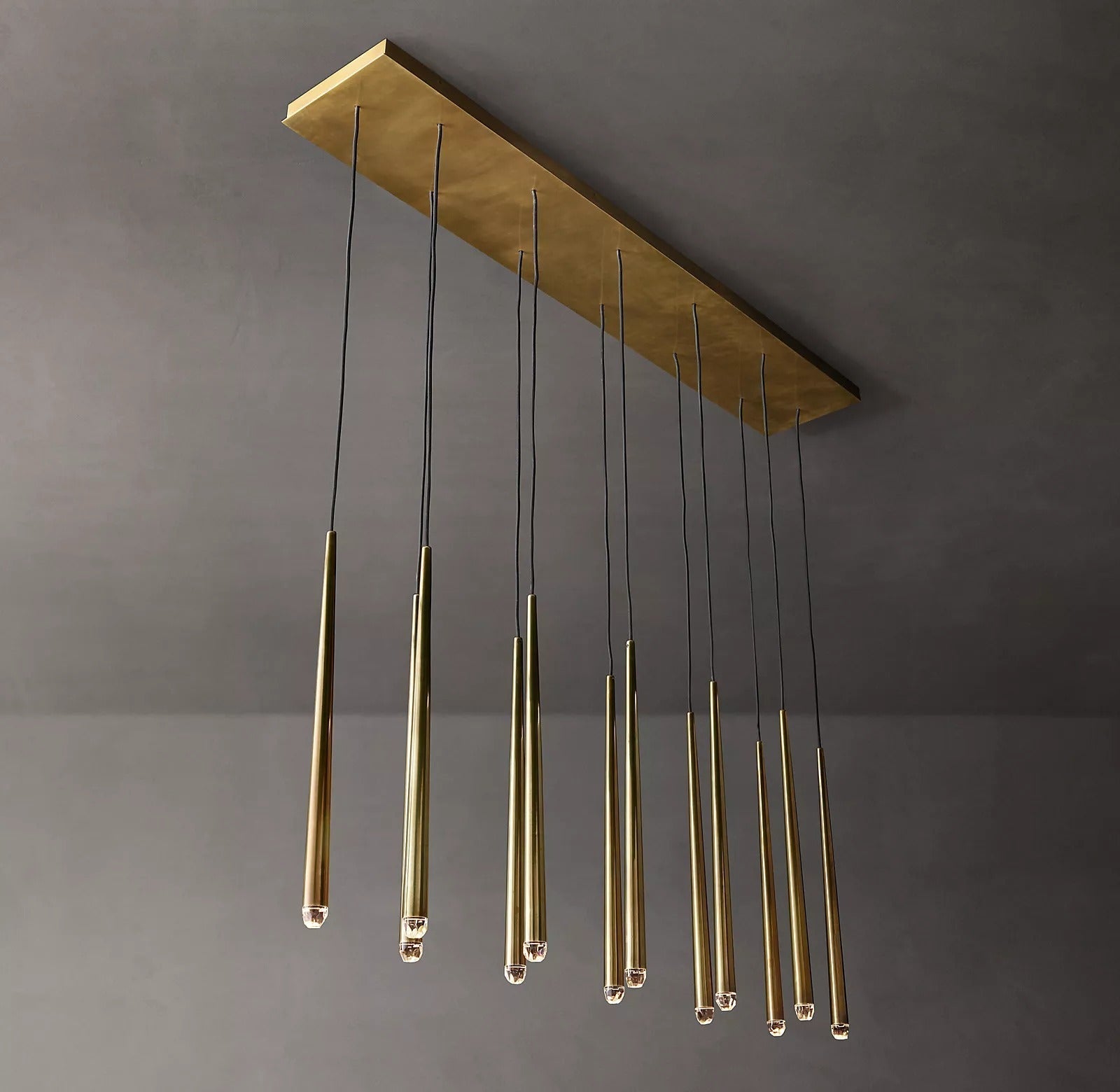 Aquitaines Linear Chandelier 60" Contemporary Decorative Ceiling Light