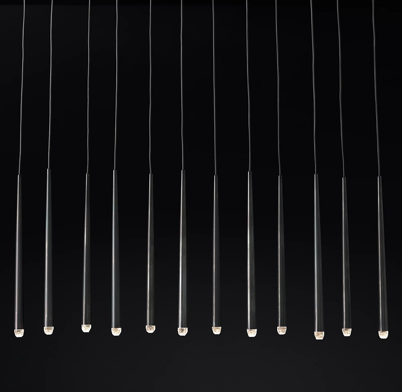 Aquitaines Linear Chandelier 60" Contemporary Decorative Ceiling Light