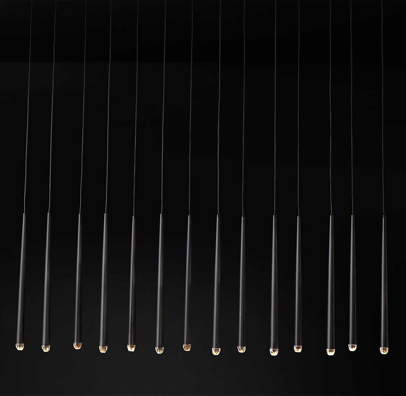 Aquitaines Linear Chandelier 72" Luxury Modern Lighting Fixture