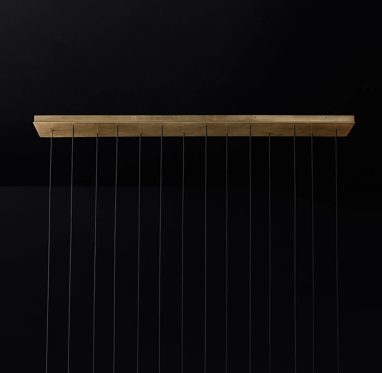 Aquitaines Linear Chandelier 72" Luxury Modern Lighting Fixture