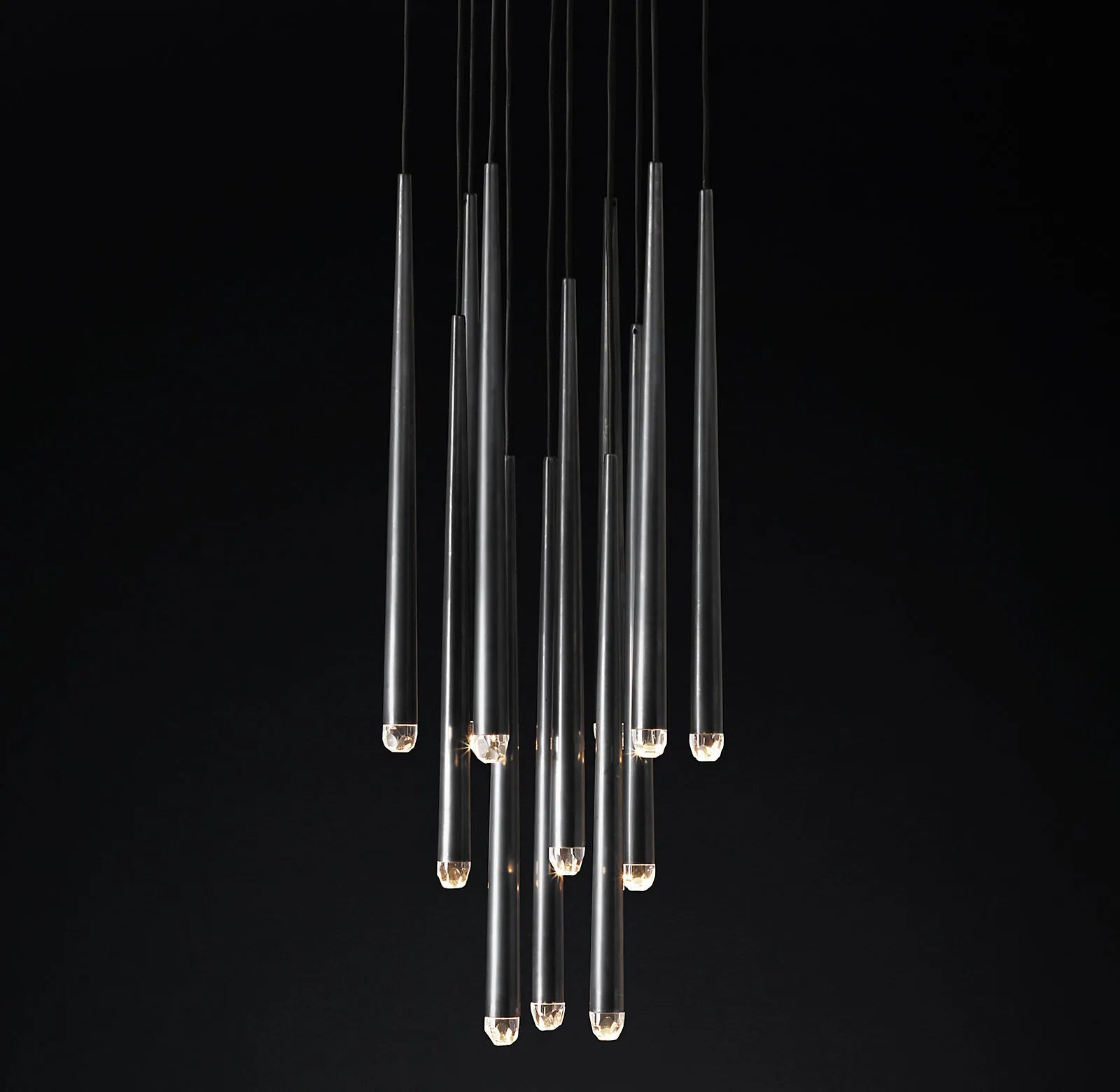 Aquitaines Stylish Round Modern Chandelier 18" Ceiling Lamp