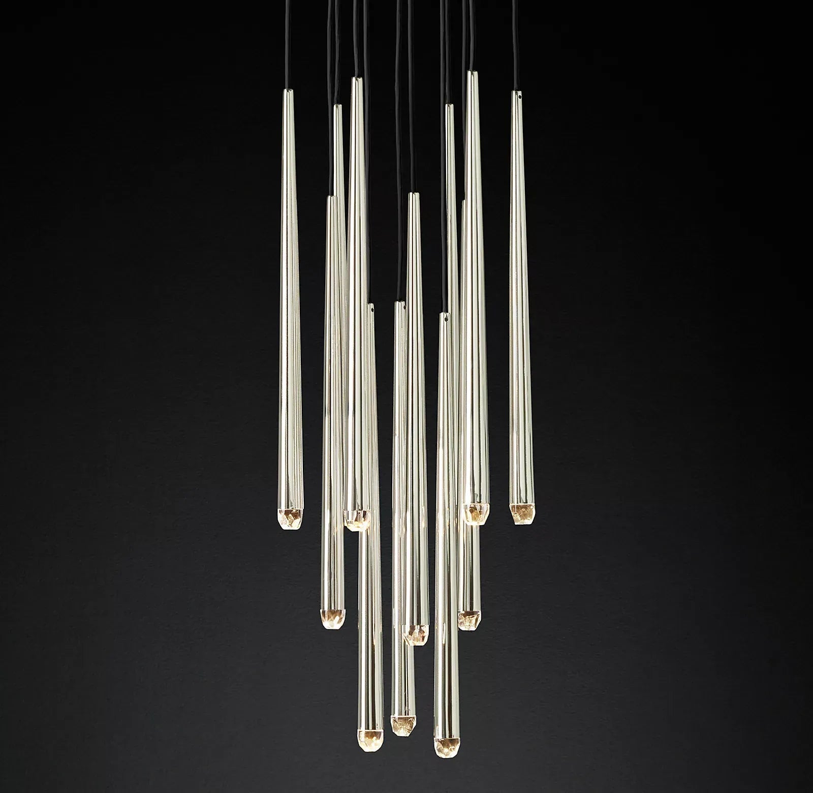 Aquitaines Stylish Round Modern Chandelier 18" Ceiling Lamp