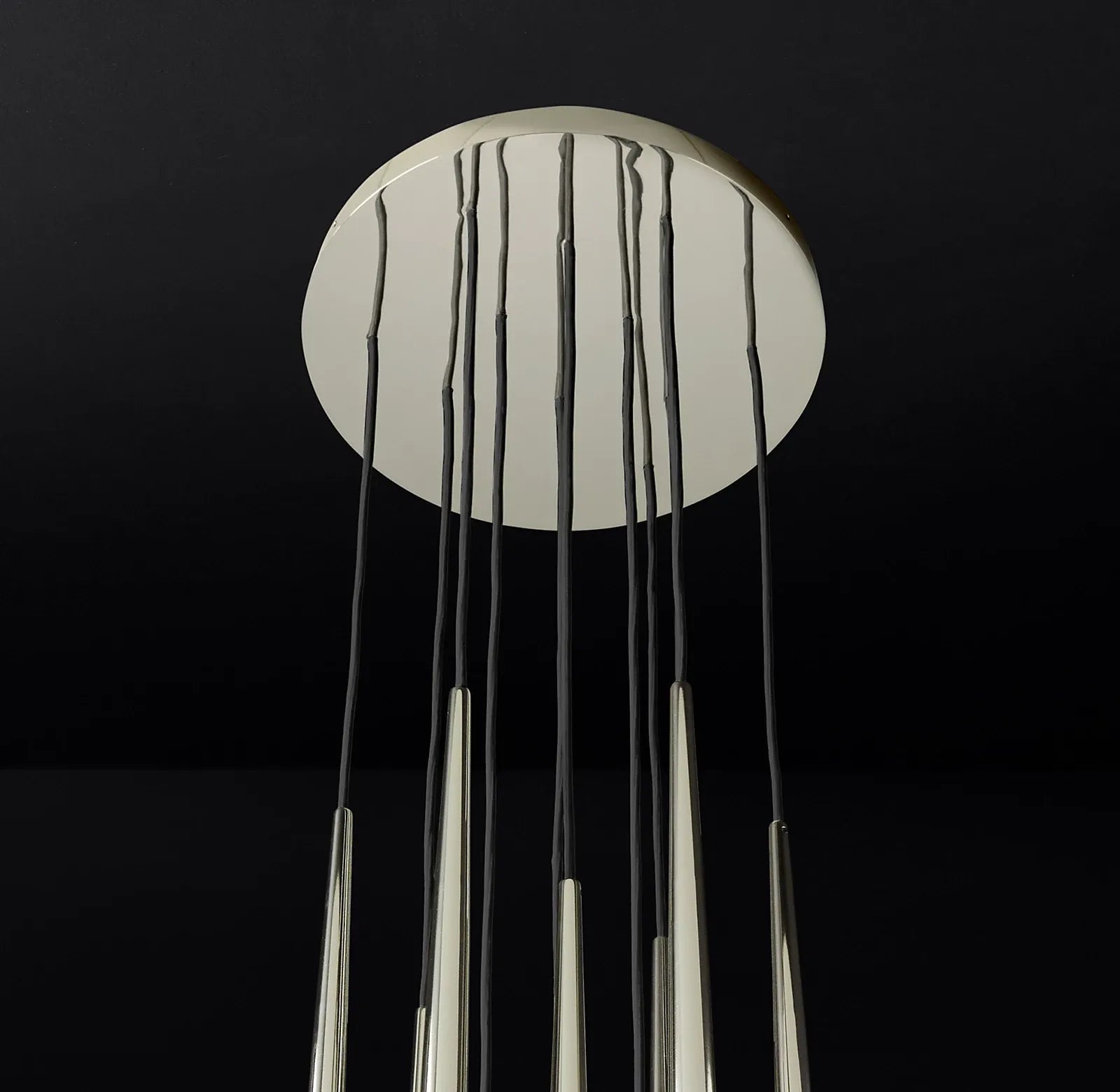 Aquitaines Stylish Round Modern Chandelier 18" Ceiling Lamp