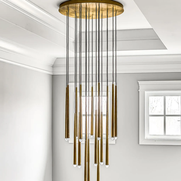 Aquitaines Luxury Modern Round Chandelier Lighting 30