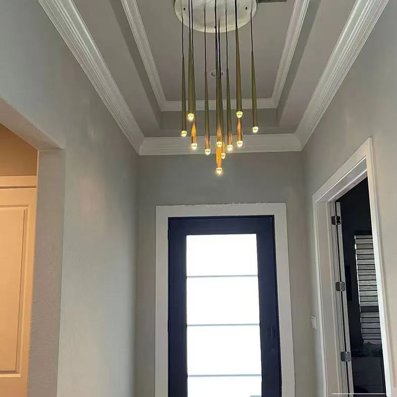 Aquitaines Luxury Modern Round Chandelier Lighting 30"