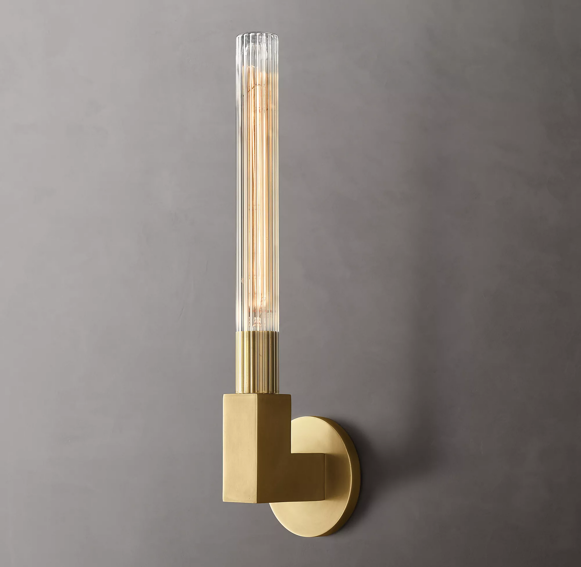 Cannele Single Head Outdoor Wall Sconce Light for Porch