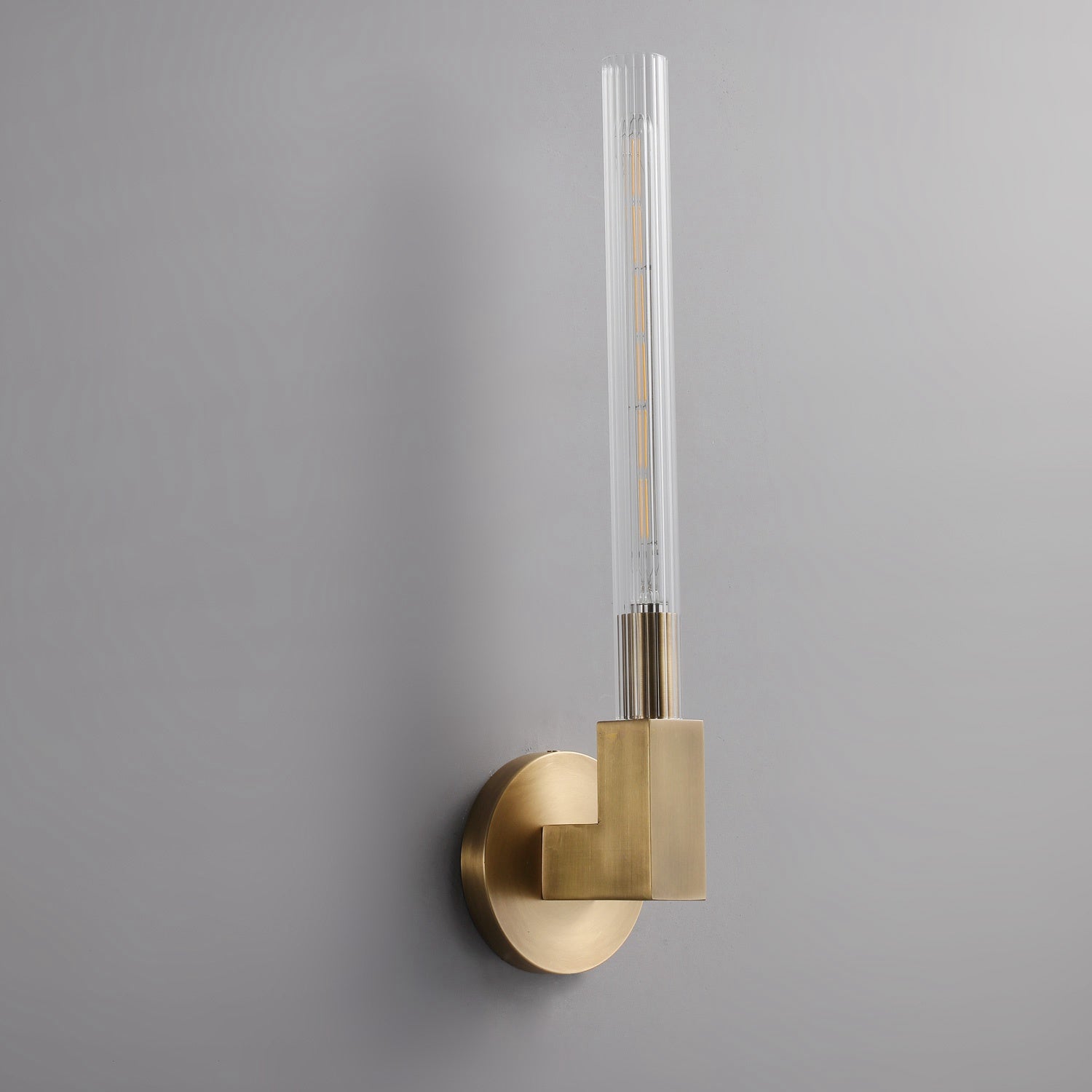 Cannele Single Head Outdoor Wall Sconce Light for Porch