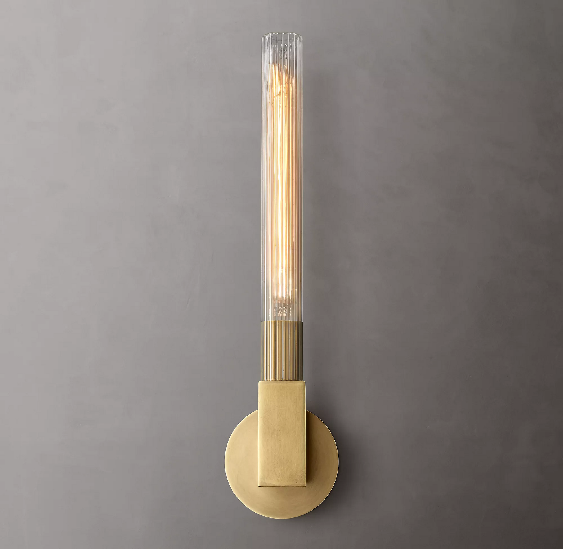 Cannele Single Head Outdoor Wall Sconce Light for Porch