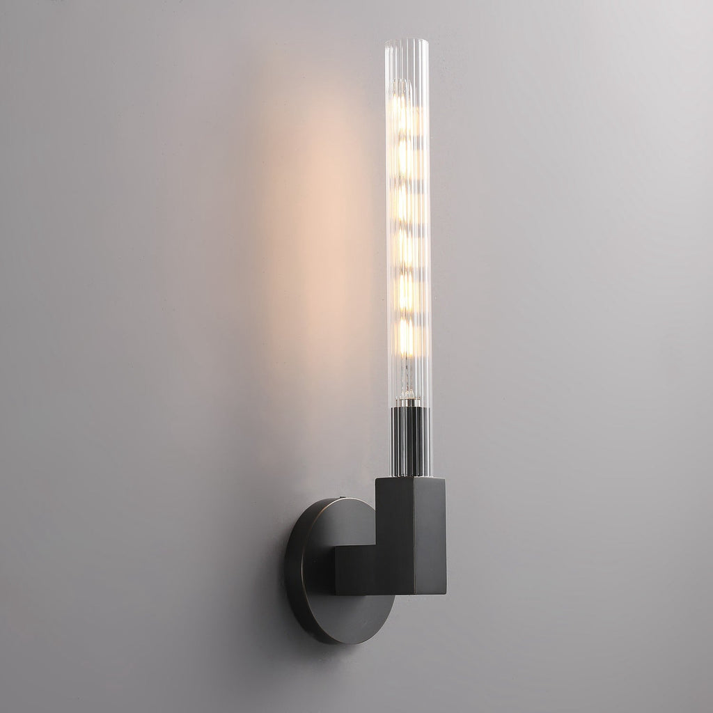Cannele Single Head Outdoor Wall Sconce Light for Porch