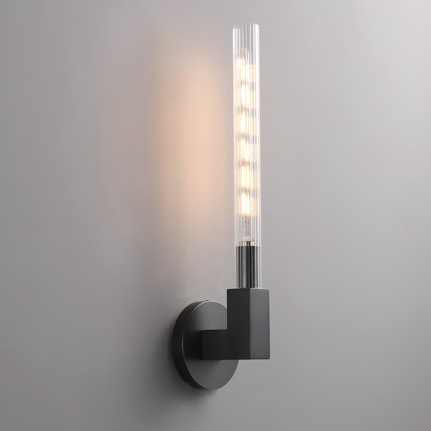 Cannele Single Head Outdoor Wall Sconce Light for Porch