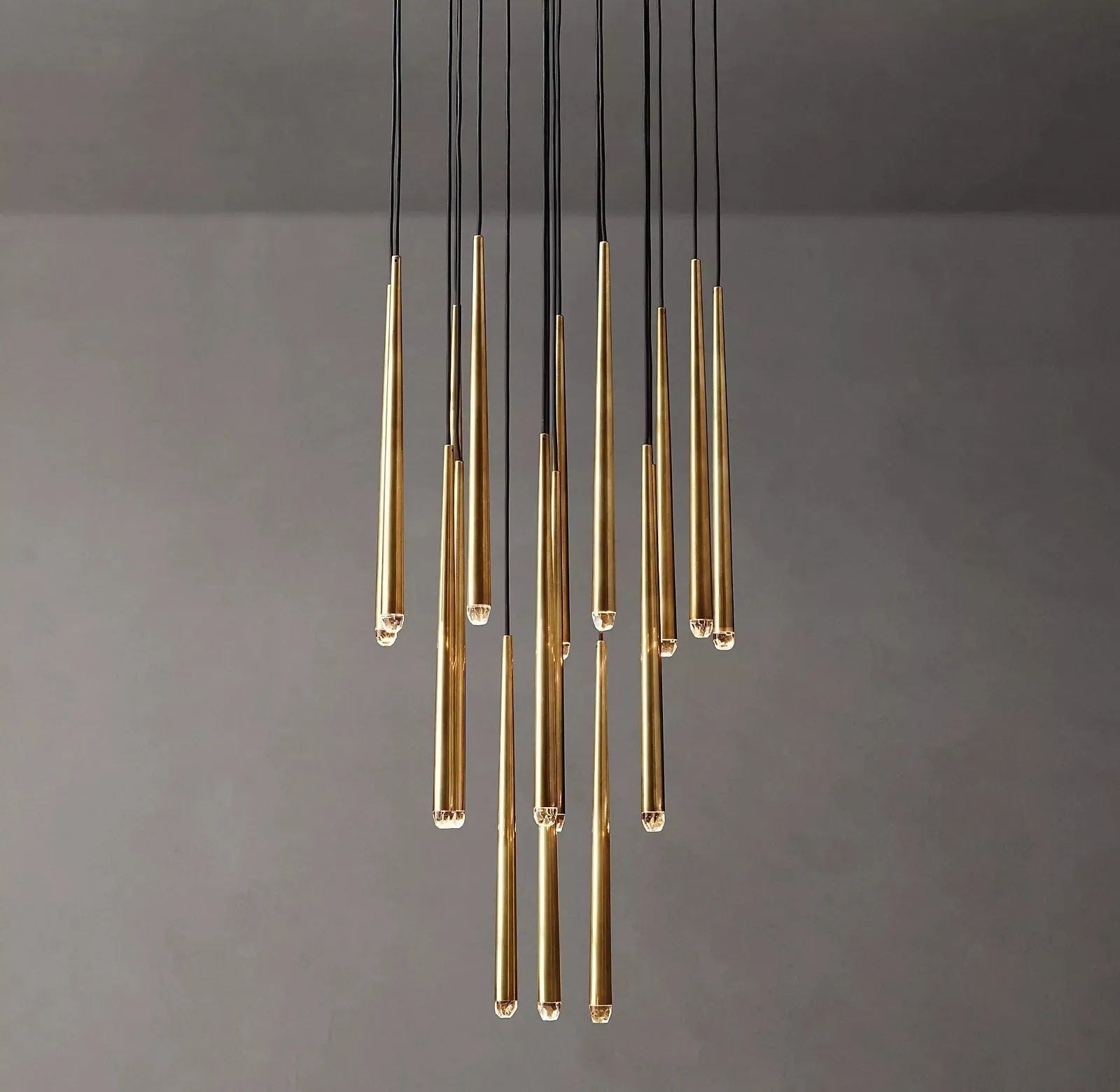 Aquitaines Luxury Modern Round Chandelier Lighting 30"