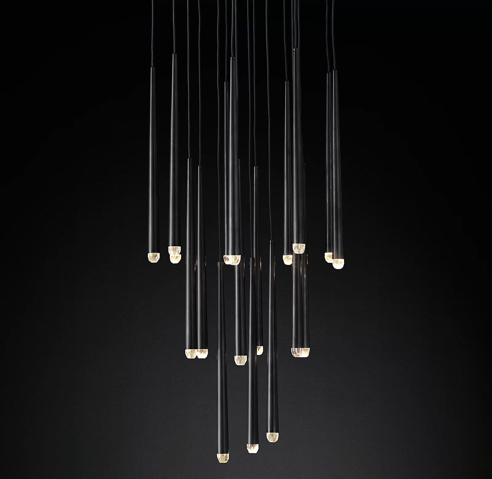 Aquitaines Luxury Modern Round Chandelier Lighting 30"