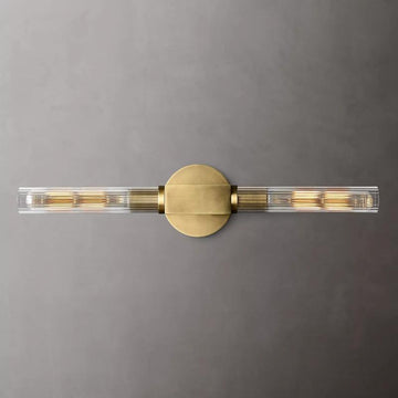 Cannele Double Head Candlestick Wall Sconce Light for Living Room