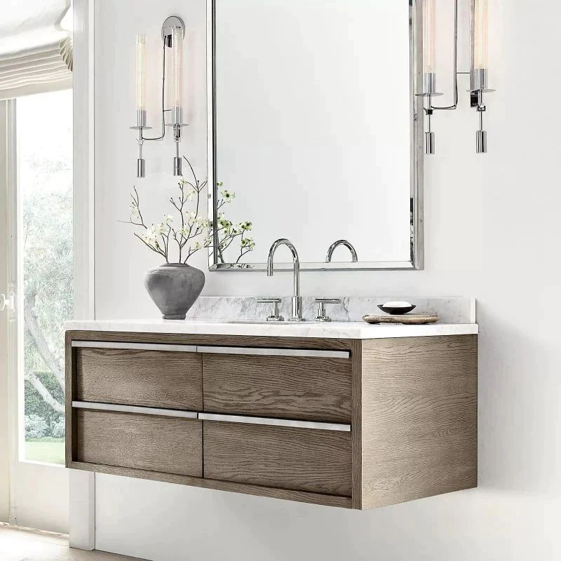 Cannele Double Wall Sconce Light for Hallway