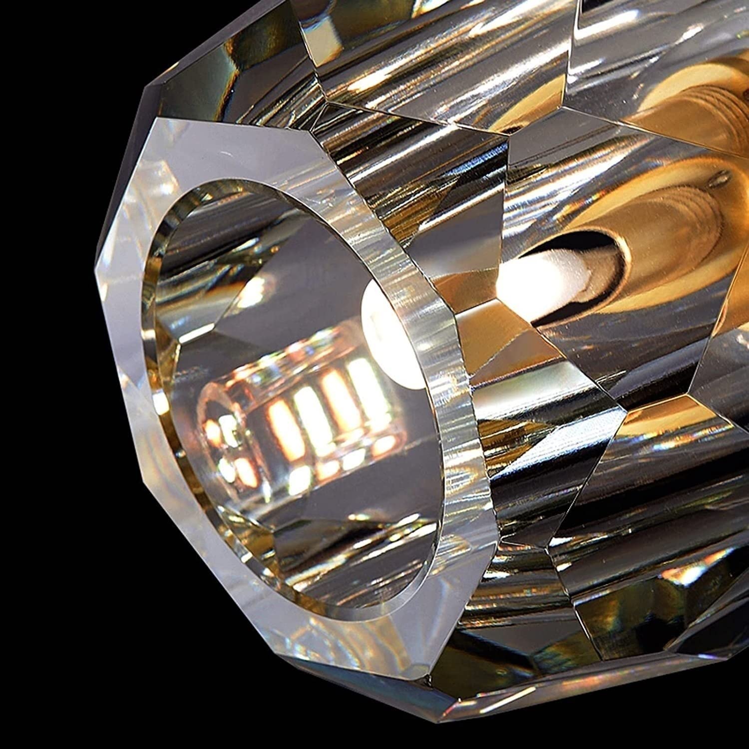 Boule De Clear Crystal Ball Petite Wall Sconce Elegant Wall Lamp