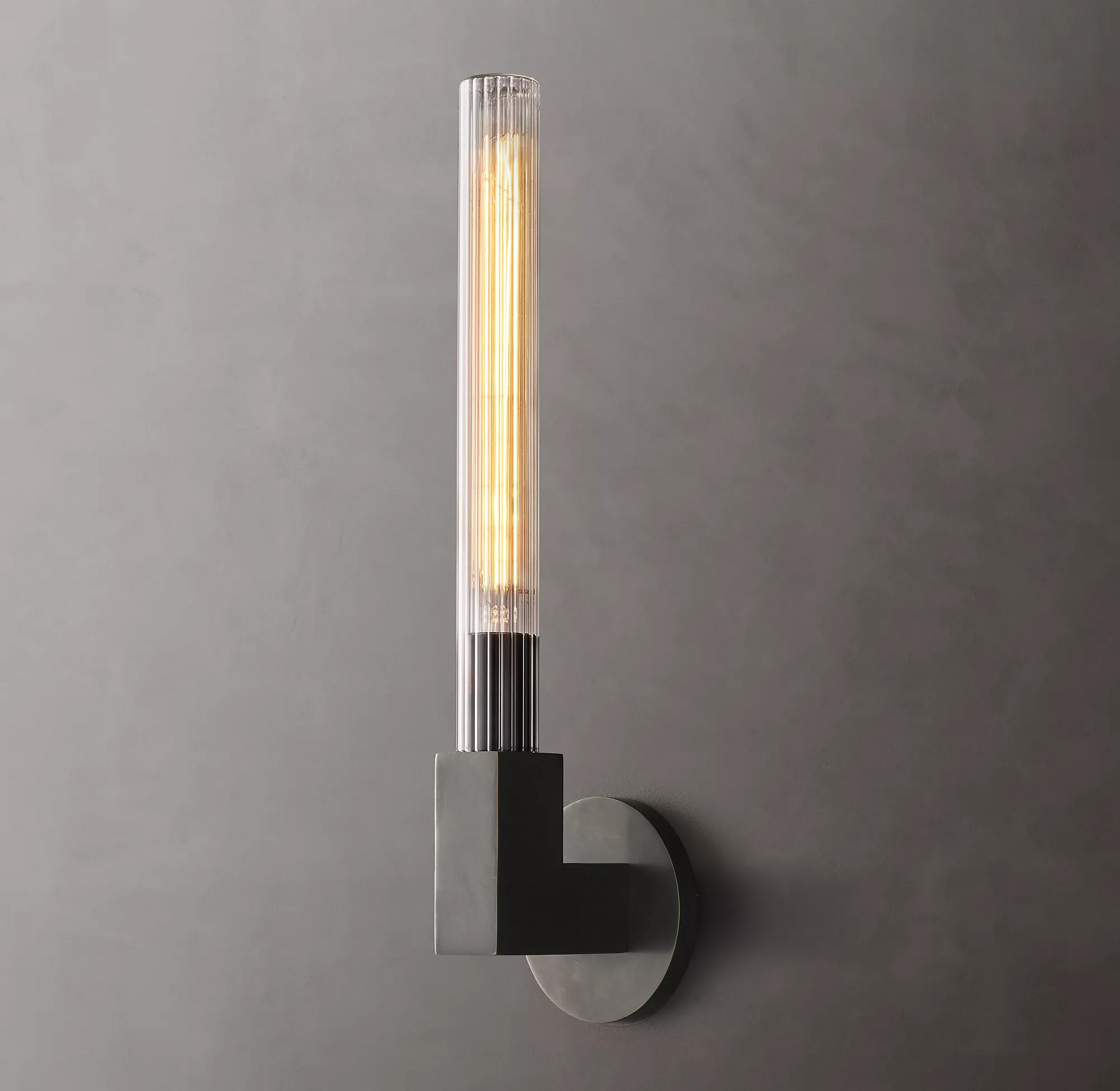 Cannele Single Head Outdoor Wall Sconce Light for Porch