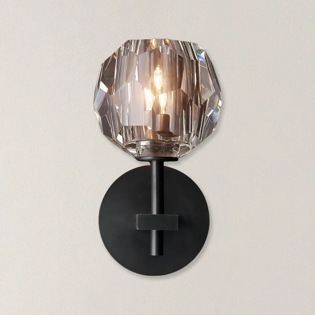 Boule De Clear Glass Elegant Wall Sconce Lighting