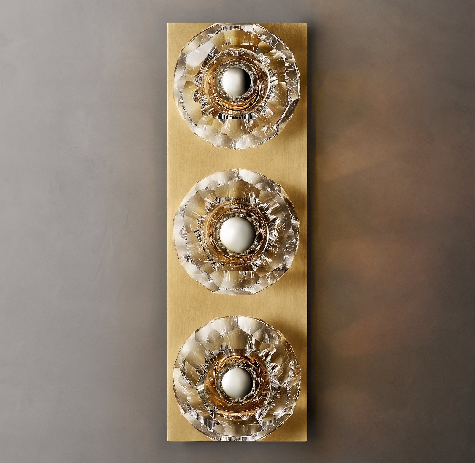 Boule De Clear Crystal Linear Wall Sconce Luxury Lighting for Living Room