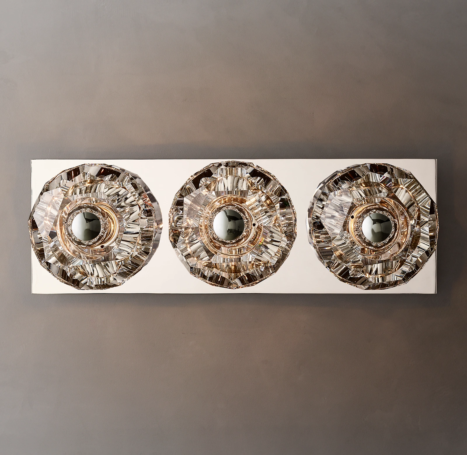 Boule De Clear Crystal Linear Wall Sconce Luxury Lighting for Living Room
