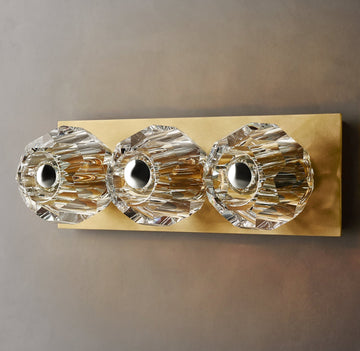 Boule De Clear Crystal Linear Wall Sconce Luxury Lighting for Living Room