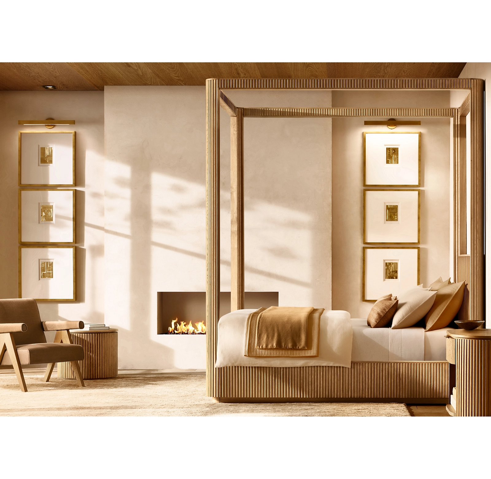 Cannele Picture Light Wall Sconce Lighting for Living Room