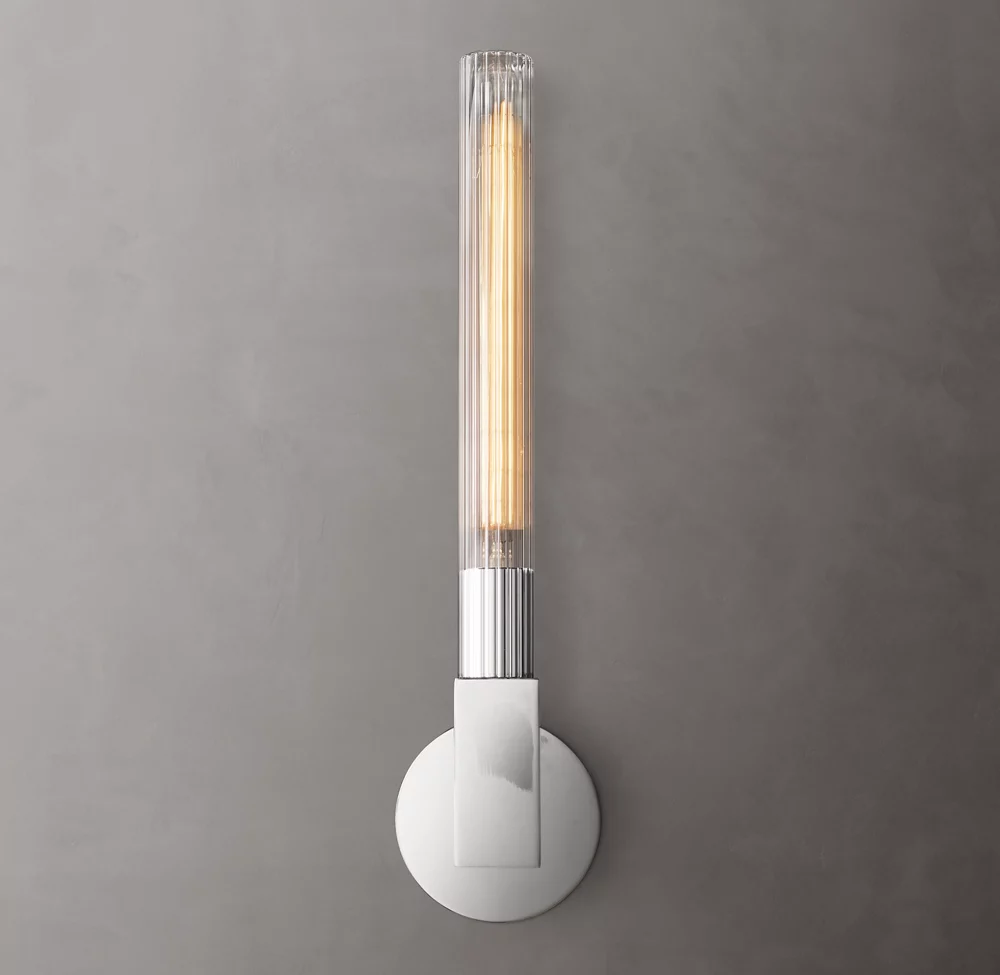 Cannele Single Head Outdoor Wall Sconce Light for Porch